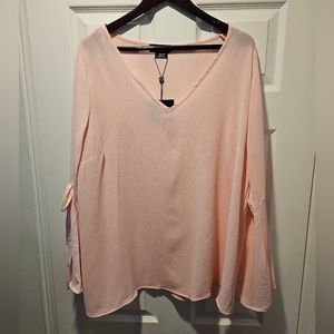 NWT Michel Studio Pink Tunic. Size 18